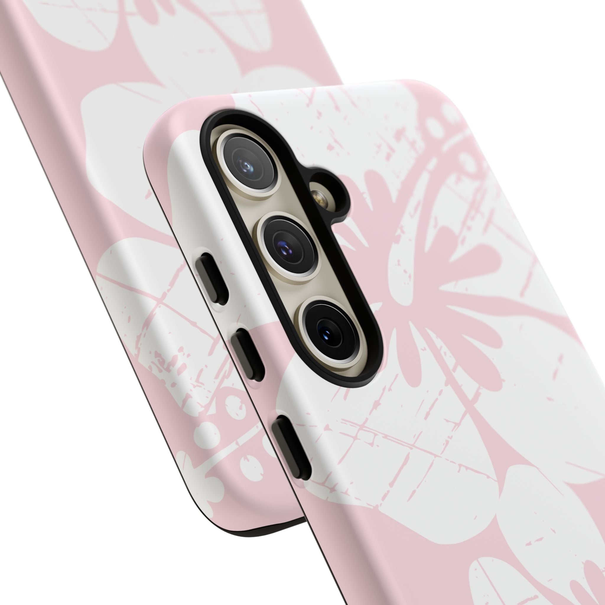 "The Classic Hibiscus"  Phone Case - Distressed Pink