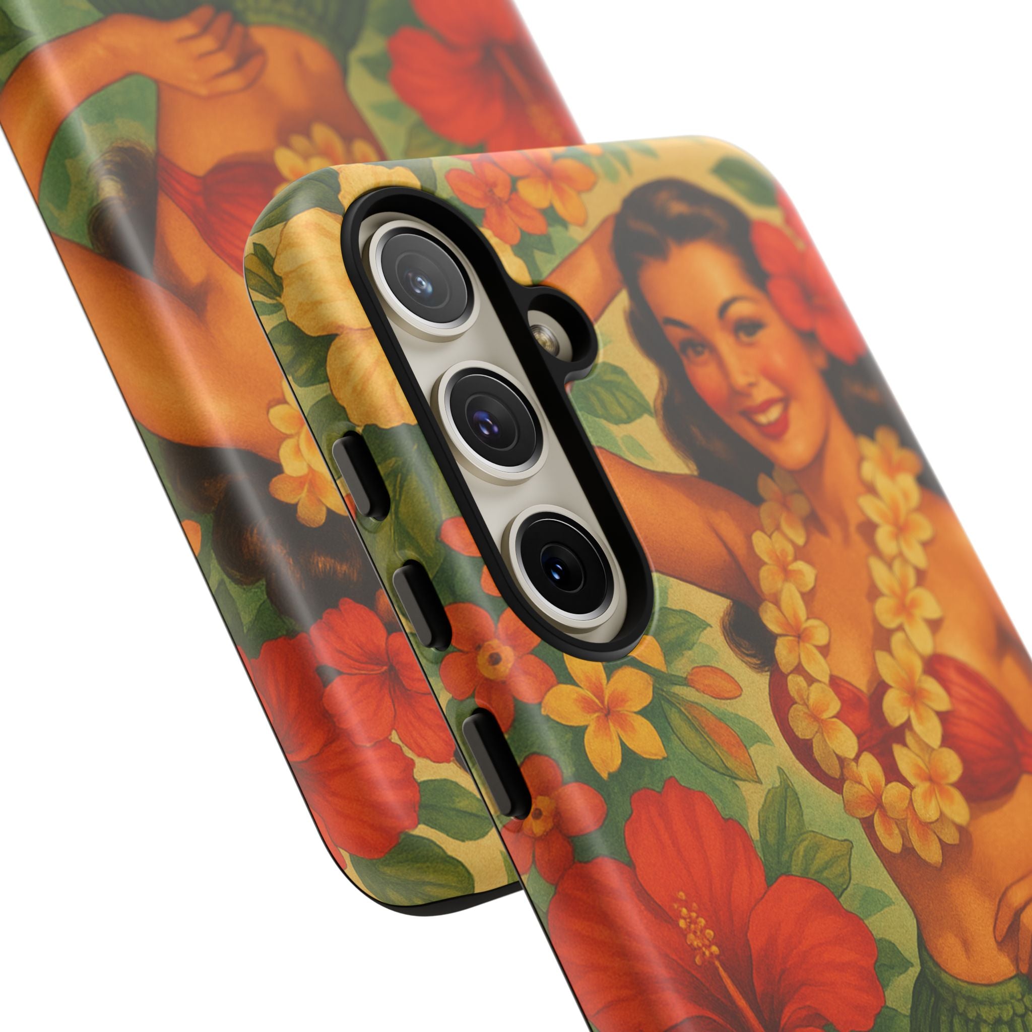 “Vintage Hula Bloom” Phone Case