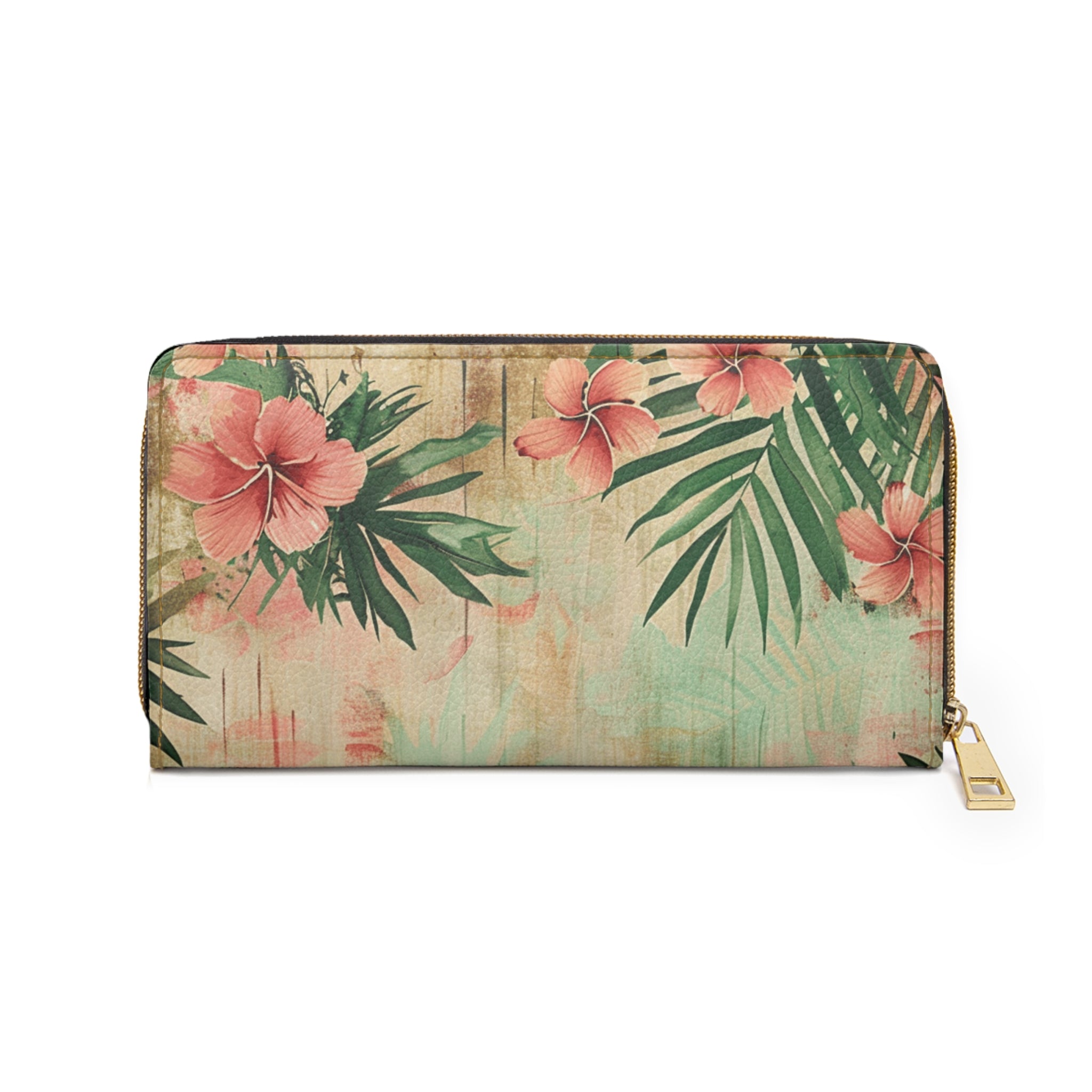 South Pacific "Vintage Hawaii" Zipper Wallet