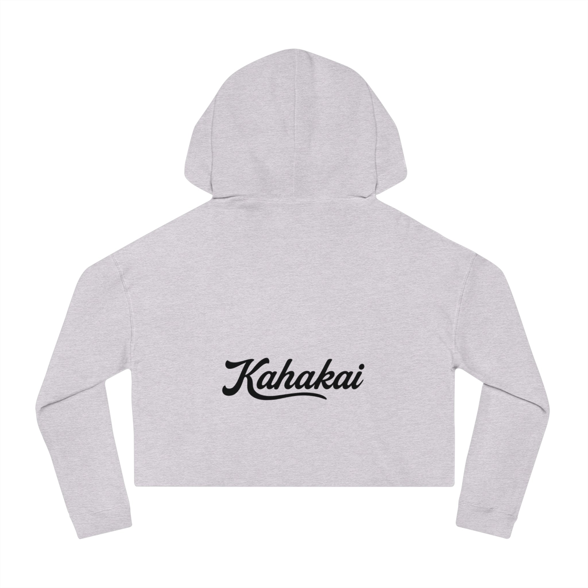 "Kahakai California Vibes" Cropped Hoodie Sweatshirt