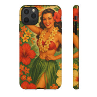 “Vintage Hula Bloom” Phone Case