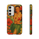 “Vintage Hula Bloom” Phone Case