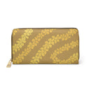 Puakenikeni Zipper Wallet - Sunshine Tones