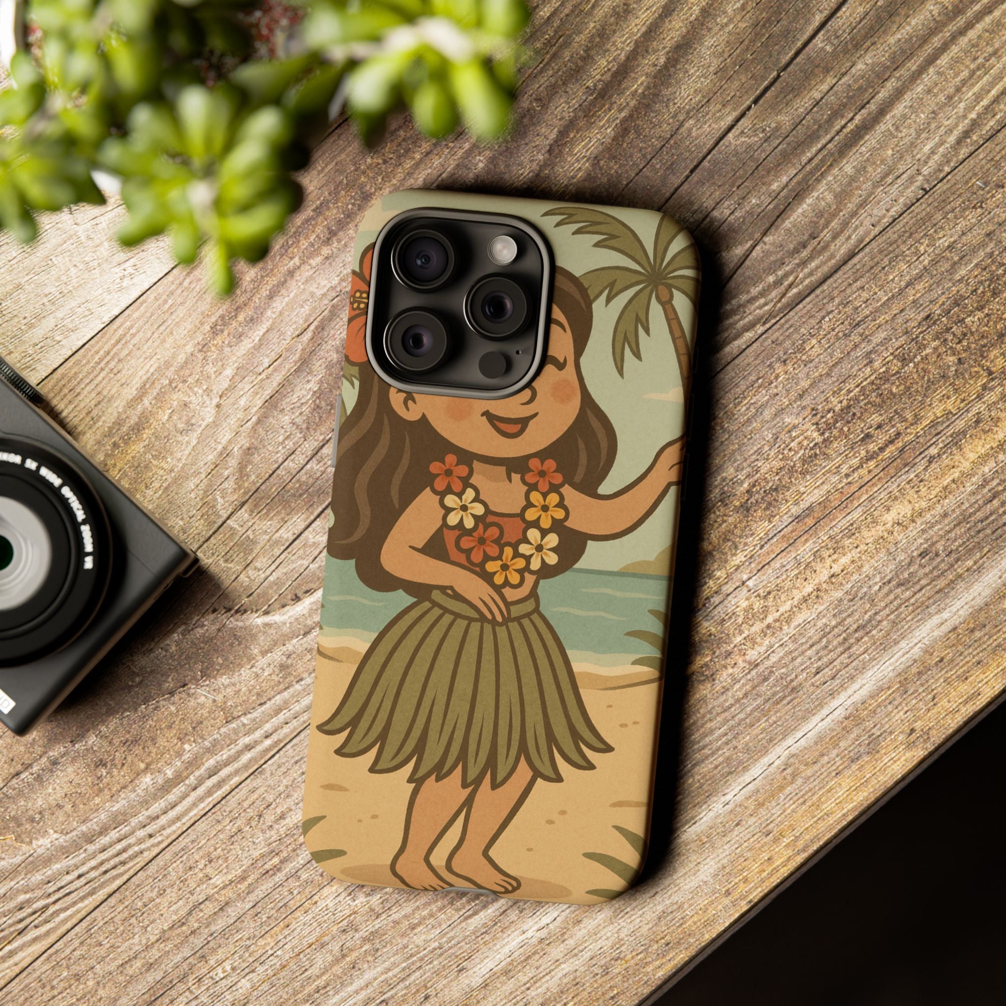 "Little Hula Girl" Phone Case
