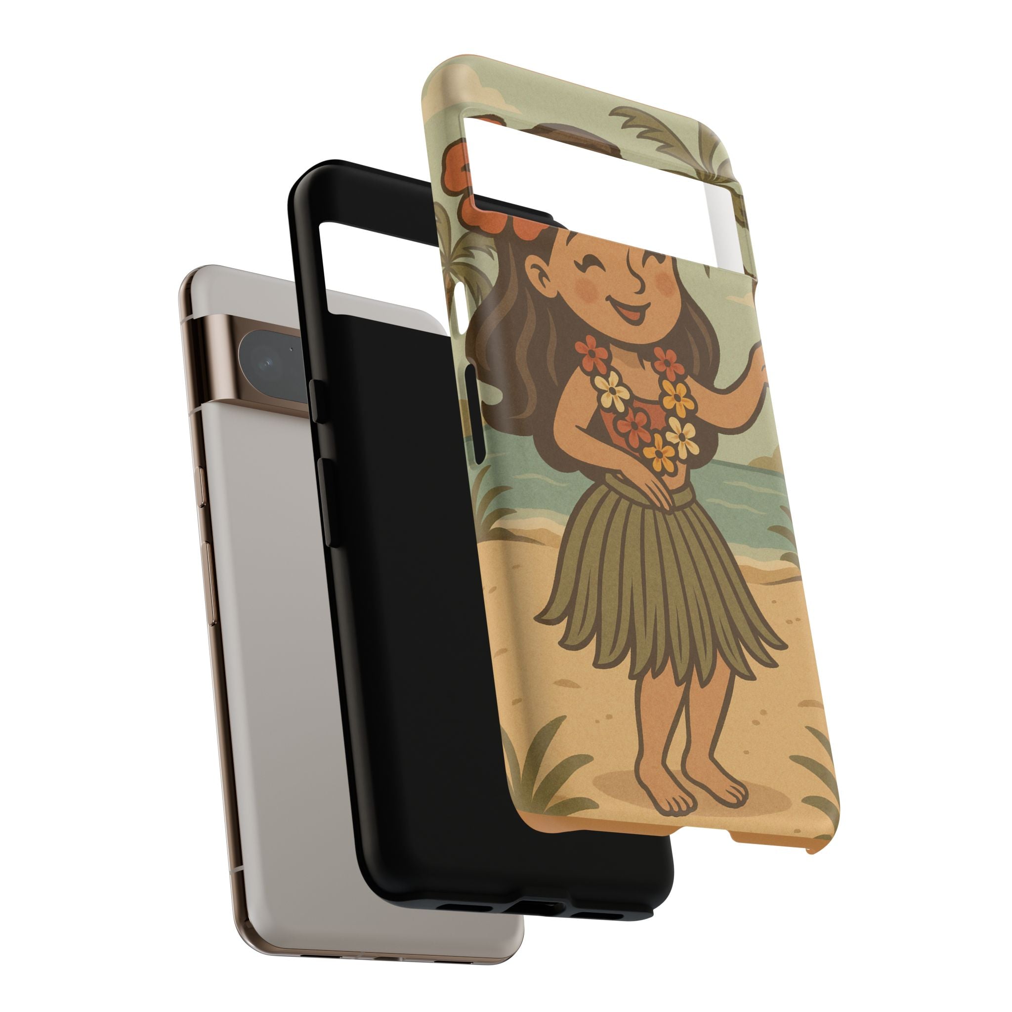 "Little Hula Girl" Phone Case