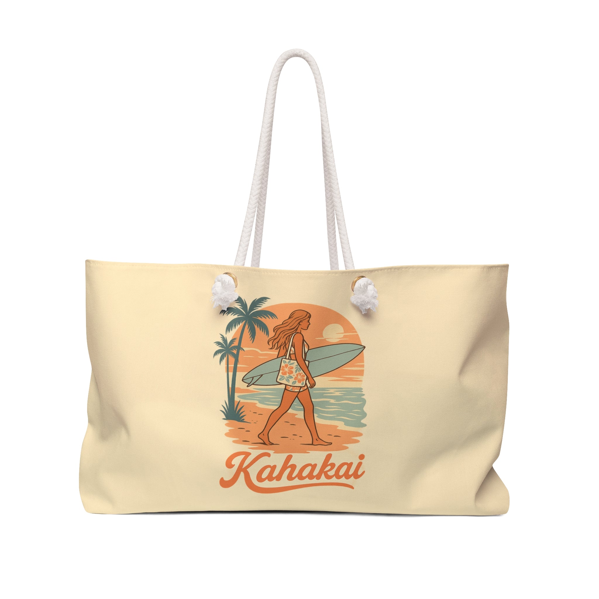 "Surfer Girl"  Beach Bag