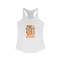 "Kahakai Surfer Girl" Racerback Tank Top