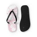 "The Classic Hibiscus" Flip Flop - Distressed Pink