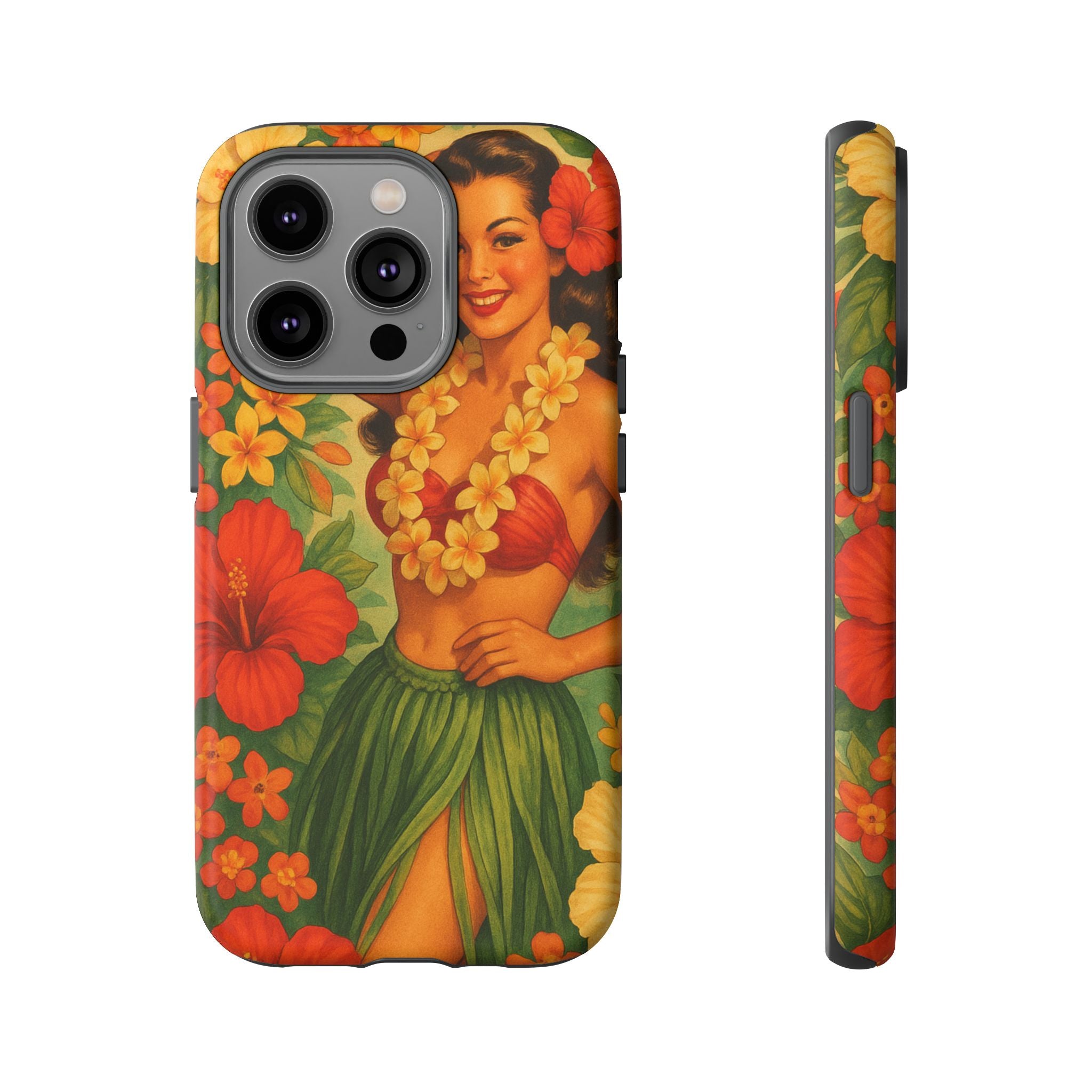 “Vintage Hula Bloom” Phone Case