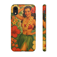 “Vintage Hula Bloom” Phone Case
