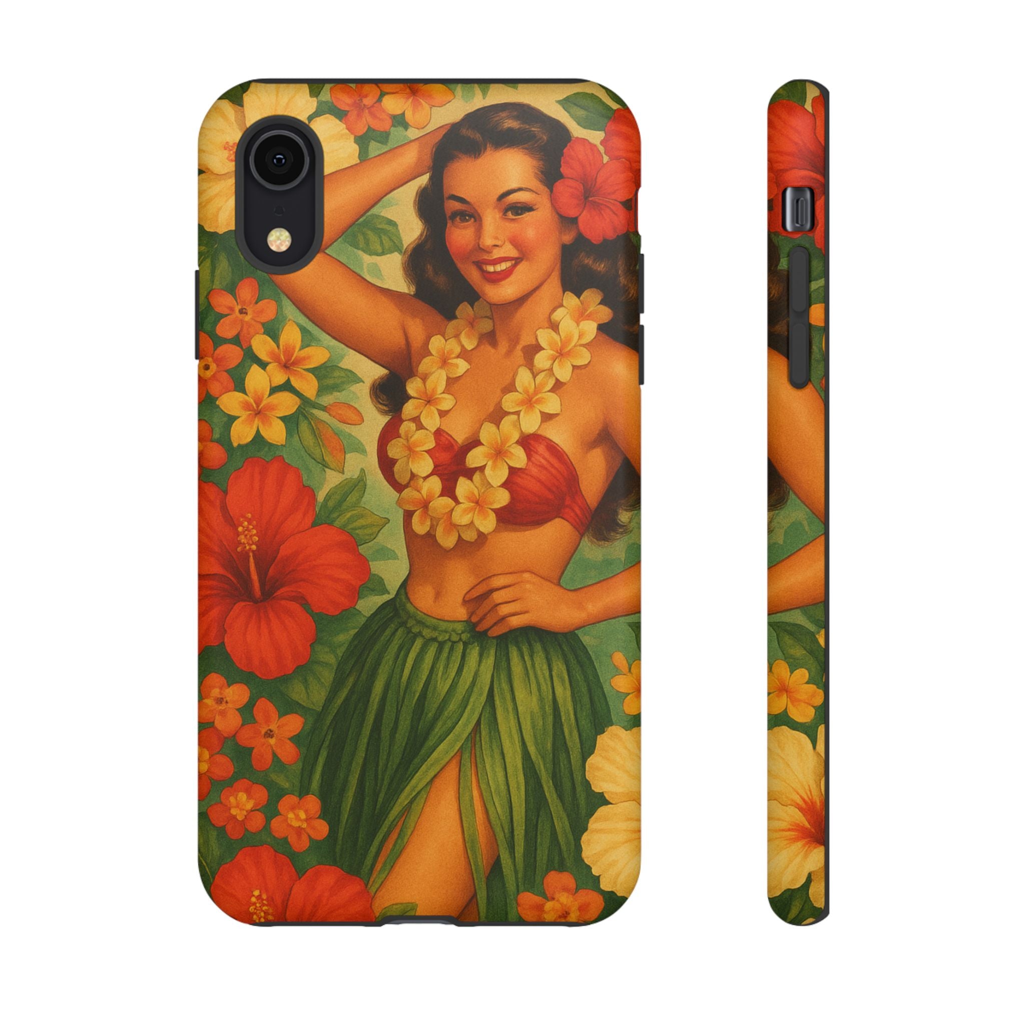 “Vintage Hula Bloom” Phone Case