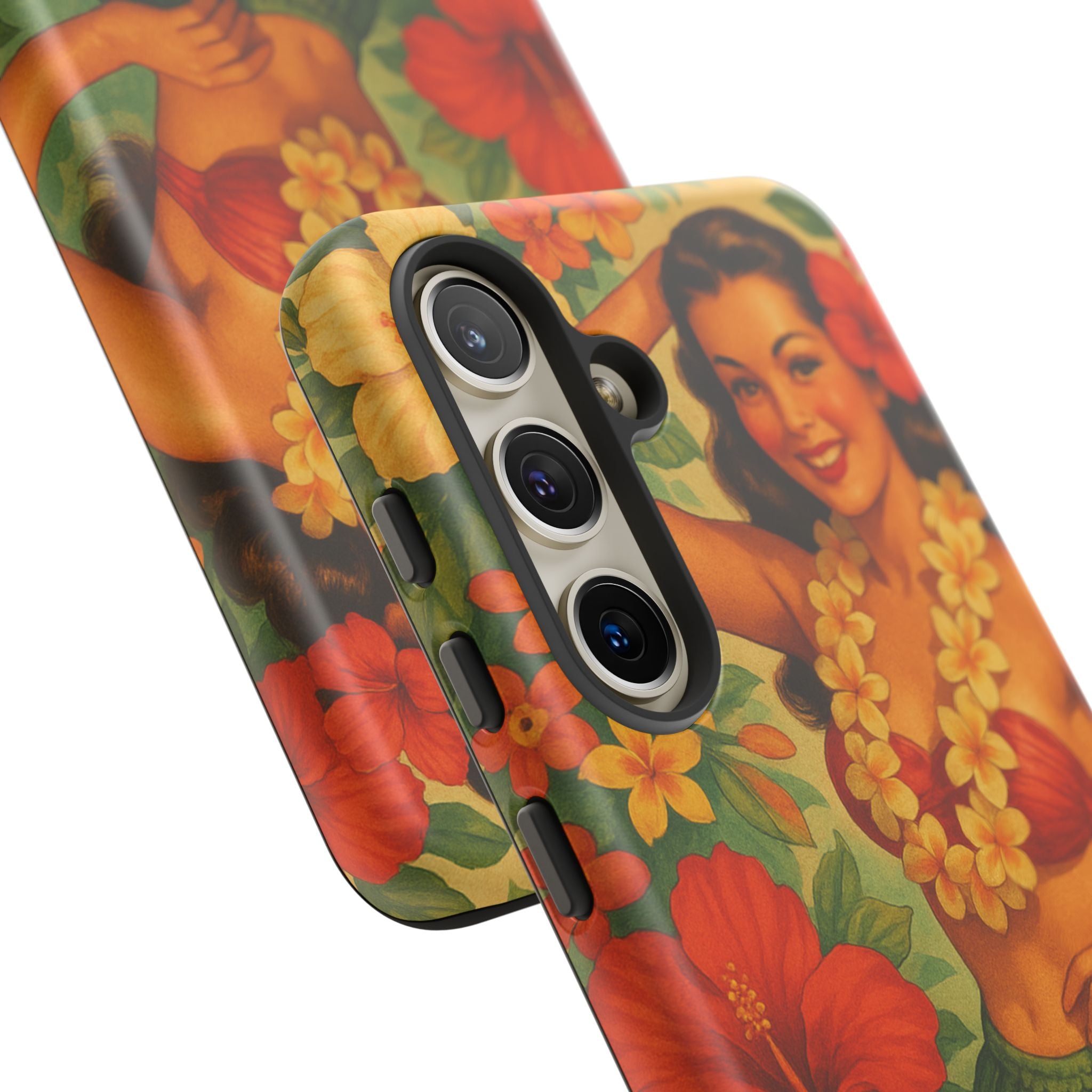 “Vintage Hula Bloom” Phone Case