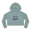 Kahakai Bicycle Cropped Hoodie Sweatshirt