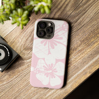 "The Classic Hibiscus"  Phone Case - Distressed Pink
