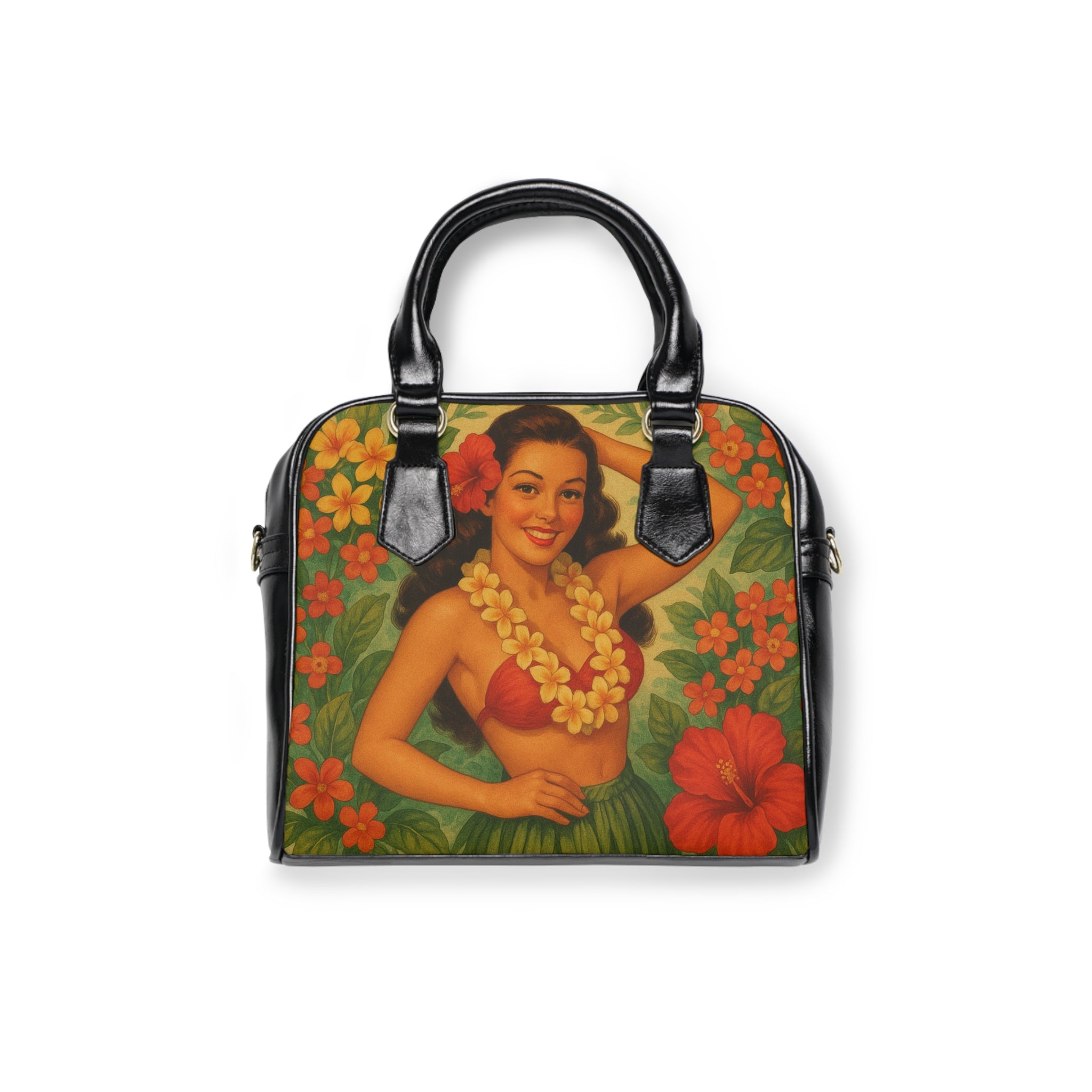 South Pacific “Vintage Hula Bloom” Handbag