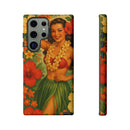 “Vintage Hula Bloom” Phone Case