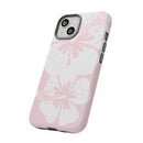 "The Classic Hibiscus"  Phone Case - Distressed Pink