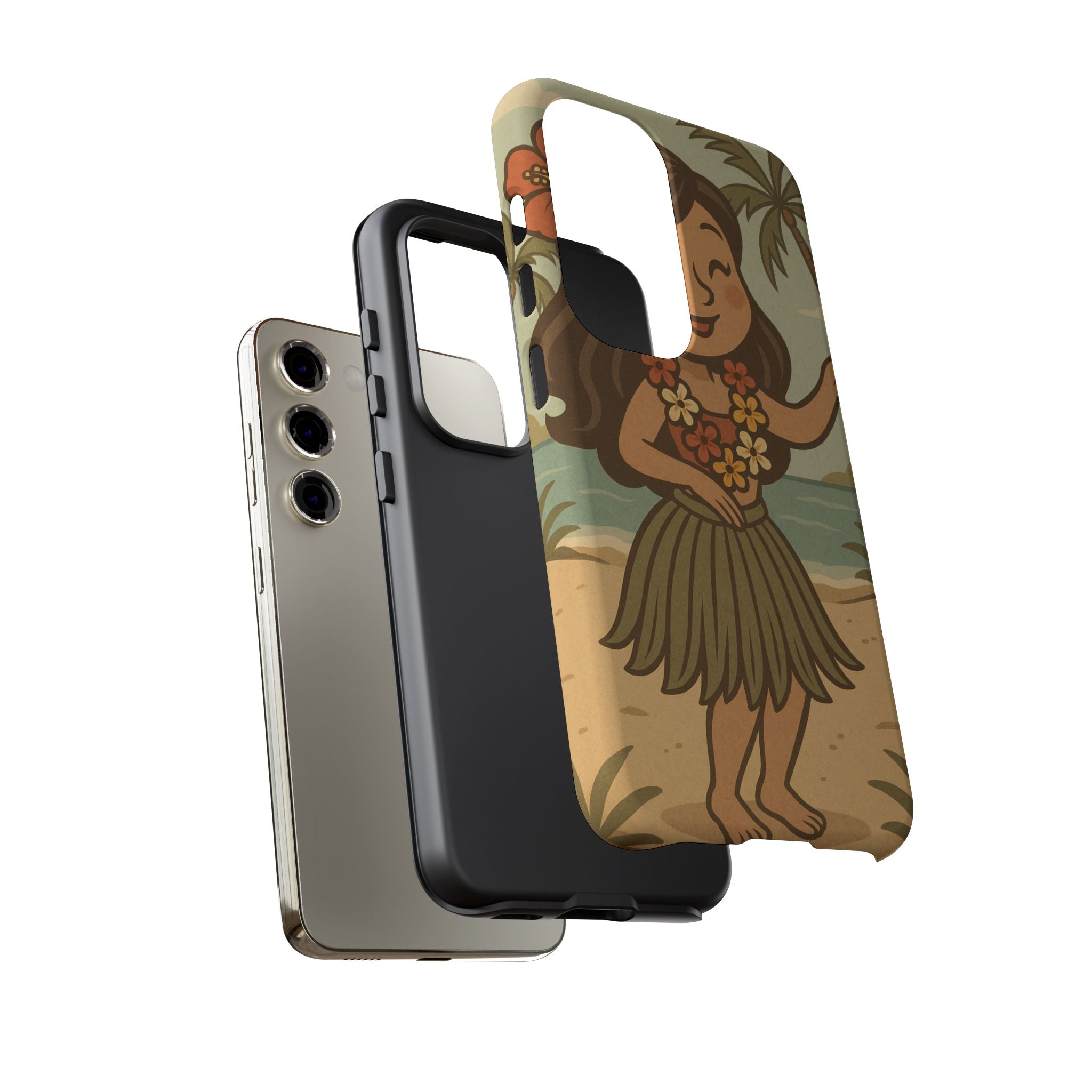 "Little Hula Girl" Phone Case