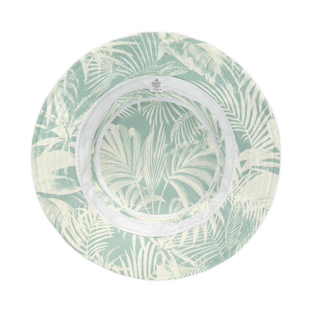 Kahakai "Blue Palm" Women's Bucket Hat