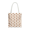 Kahakai Sun, Surf, Spam Musubi Tote Bag - Blue and White