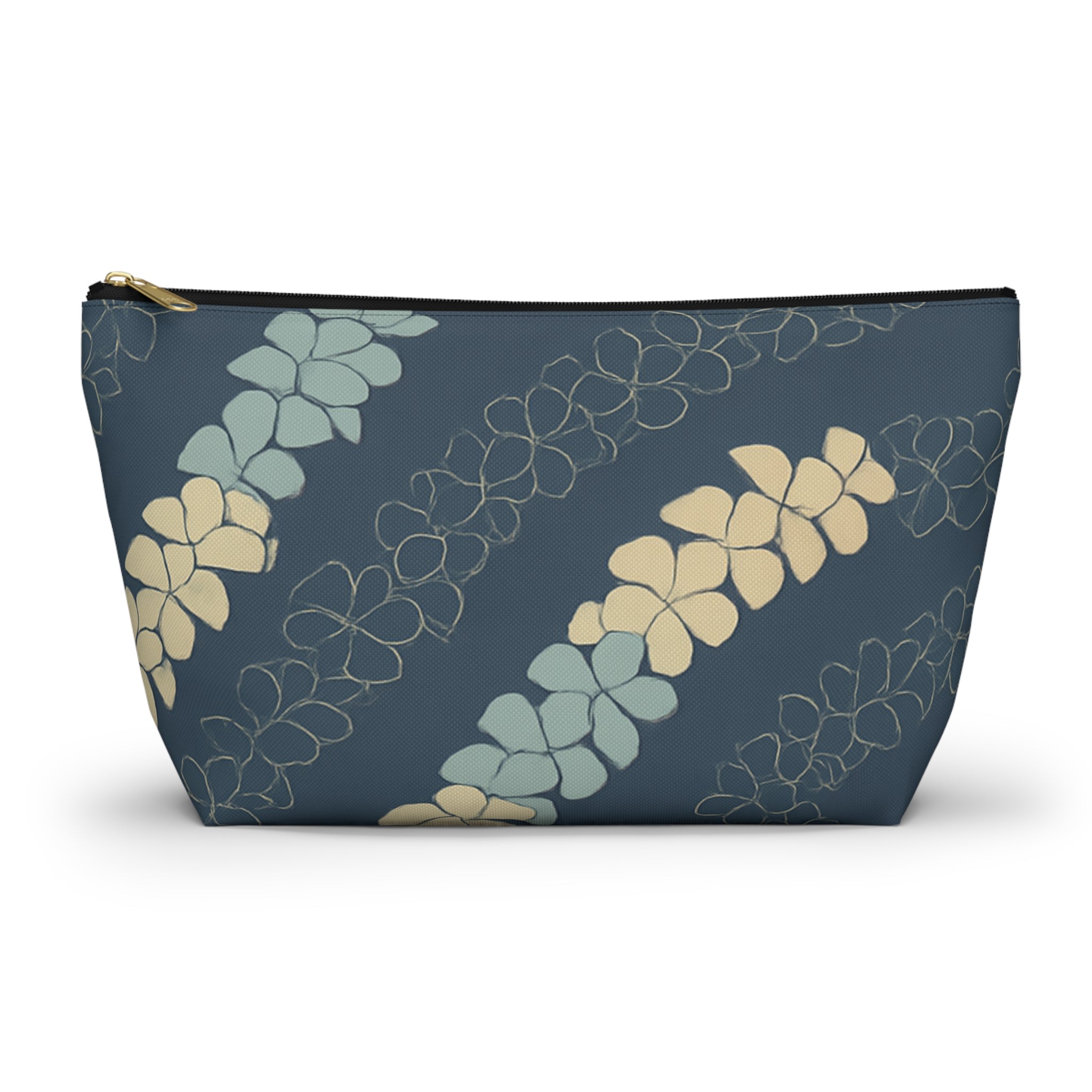 Puakenikeni Accessory Pouch w T-bottom - Ocean Tones
