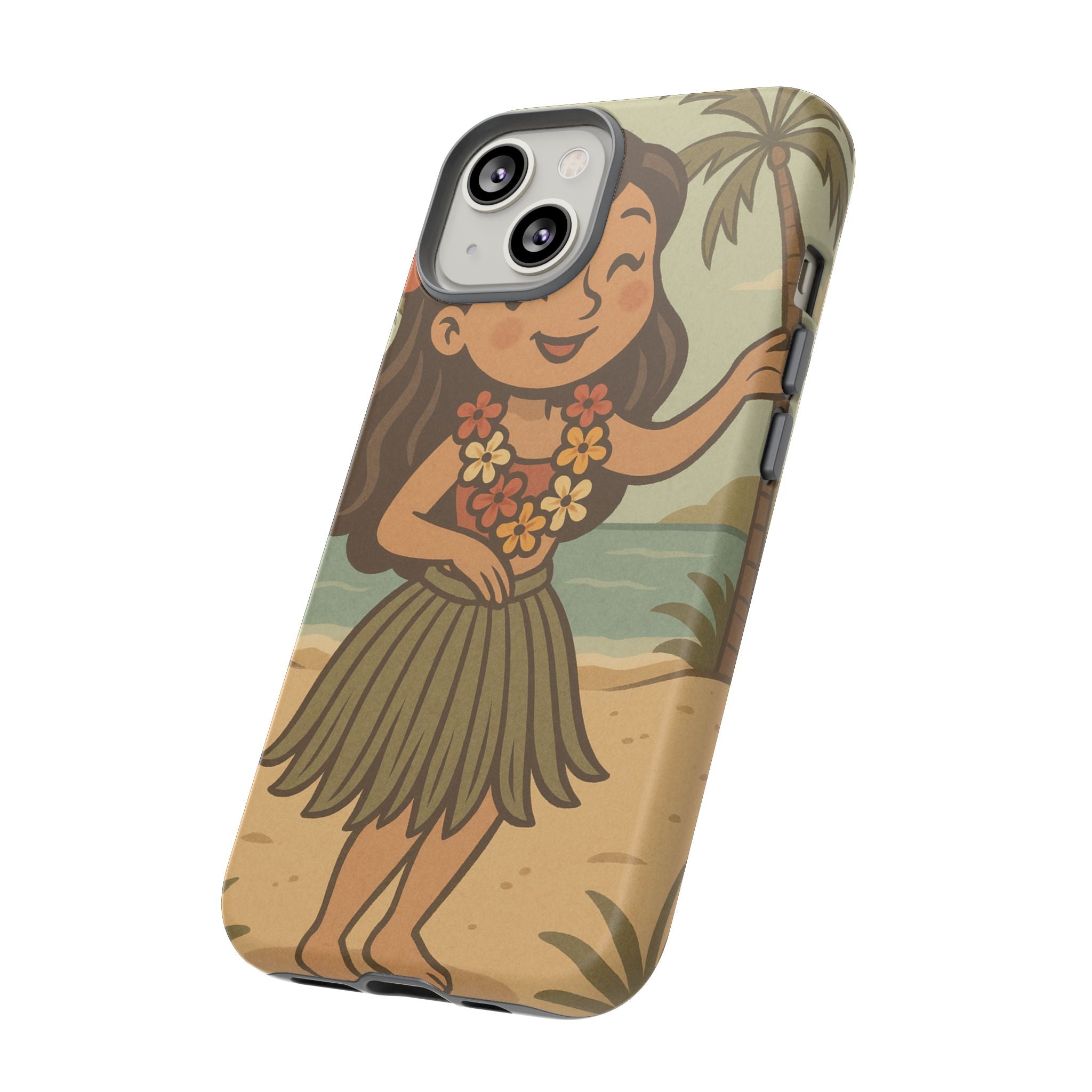 "Little Hula Girl" Phone Case