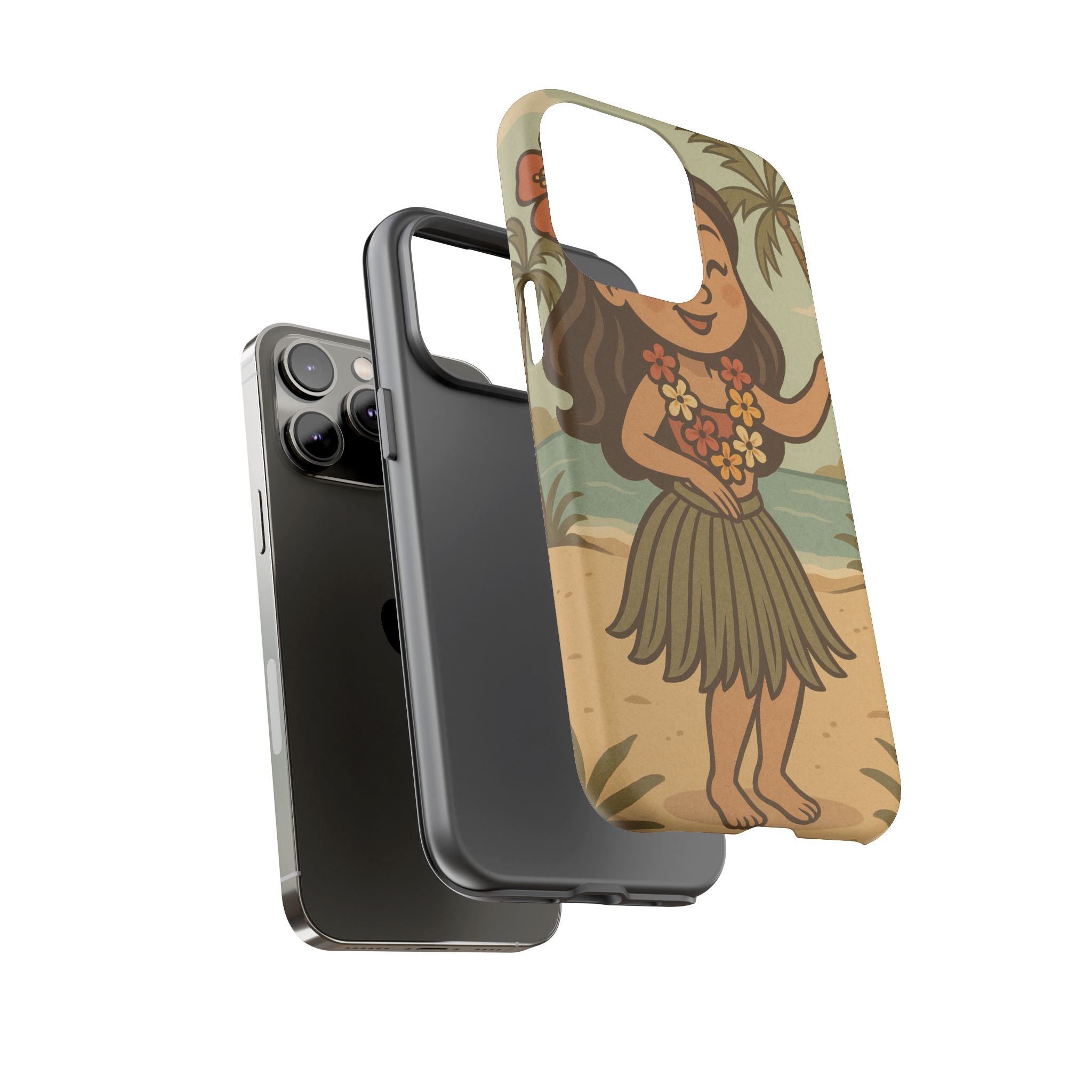 "Little Hula Girl" Phone Case