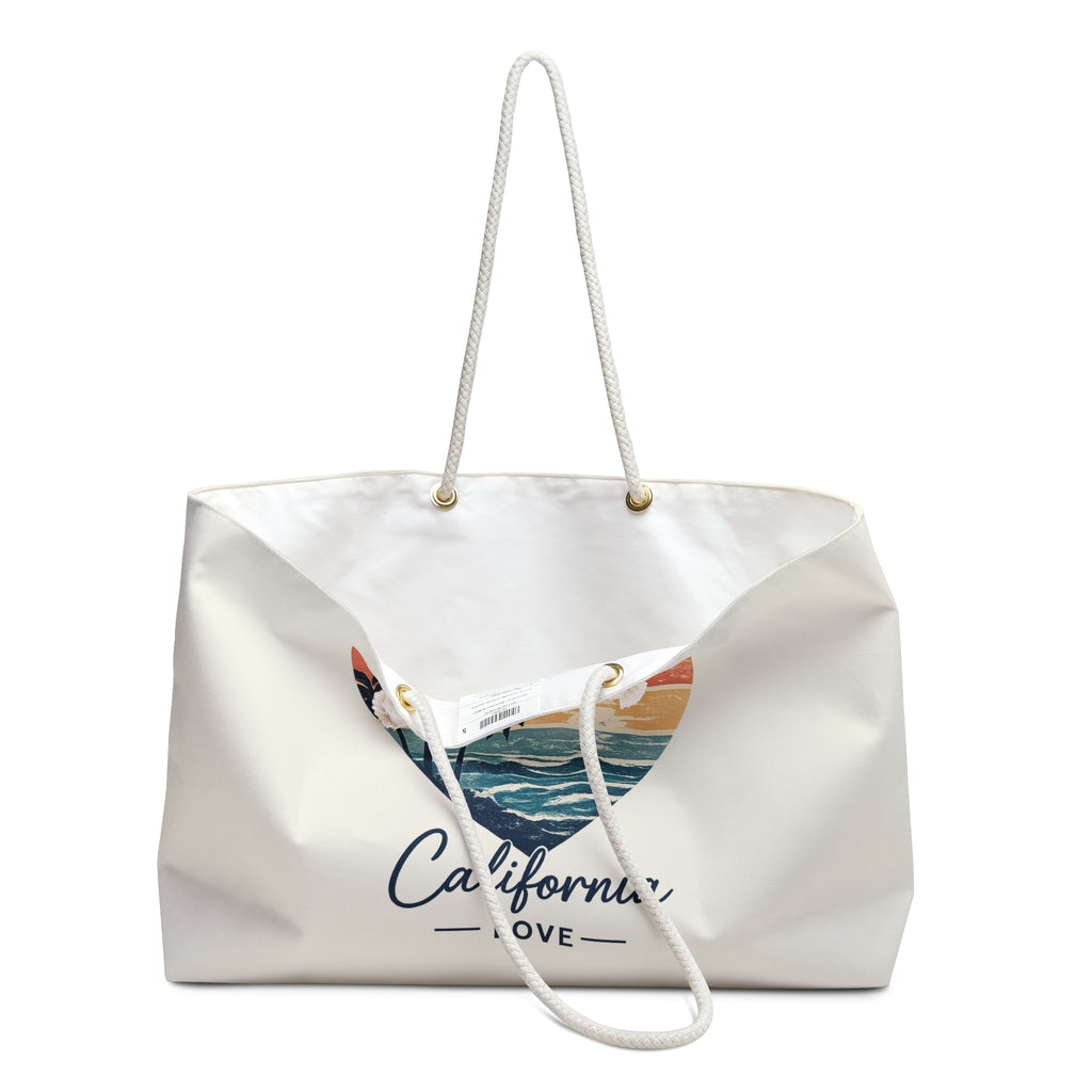 California Love Weekender Bag — Beach Travel Tote