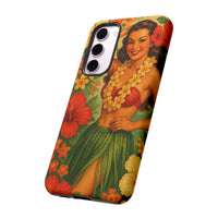 “Vintage Hula Bloom” Phone Case
