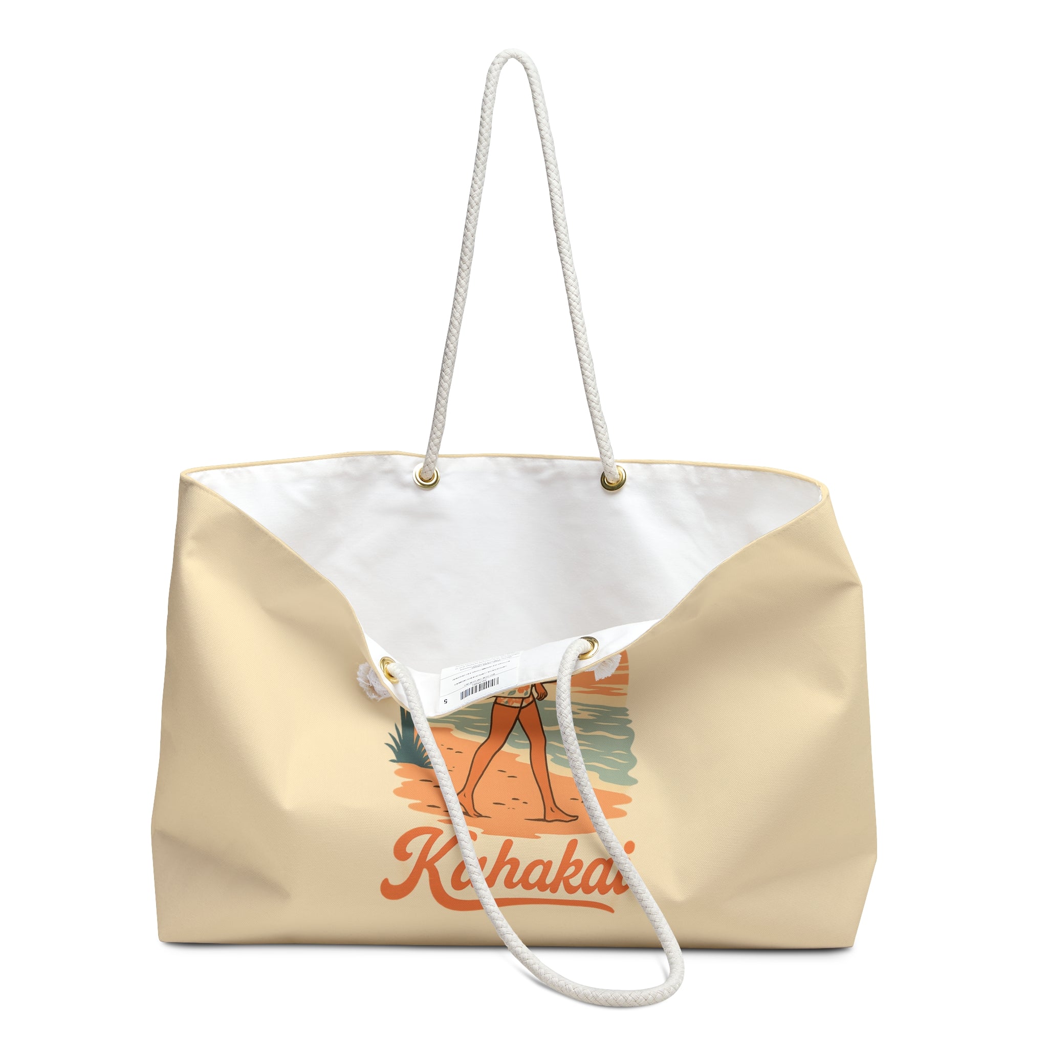 Kahakai Surfer Girl  Beach Bag