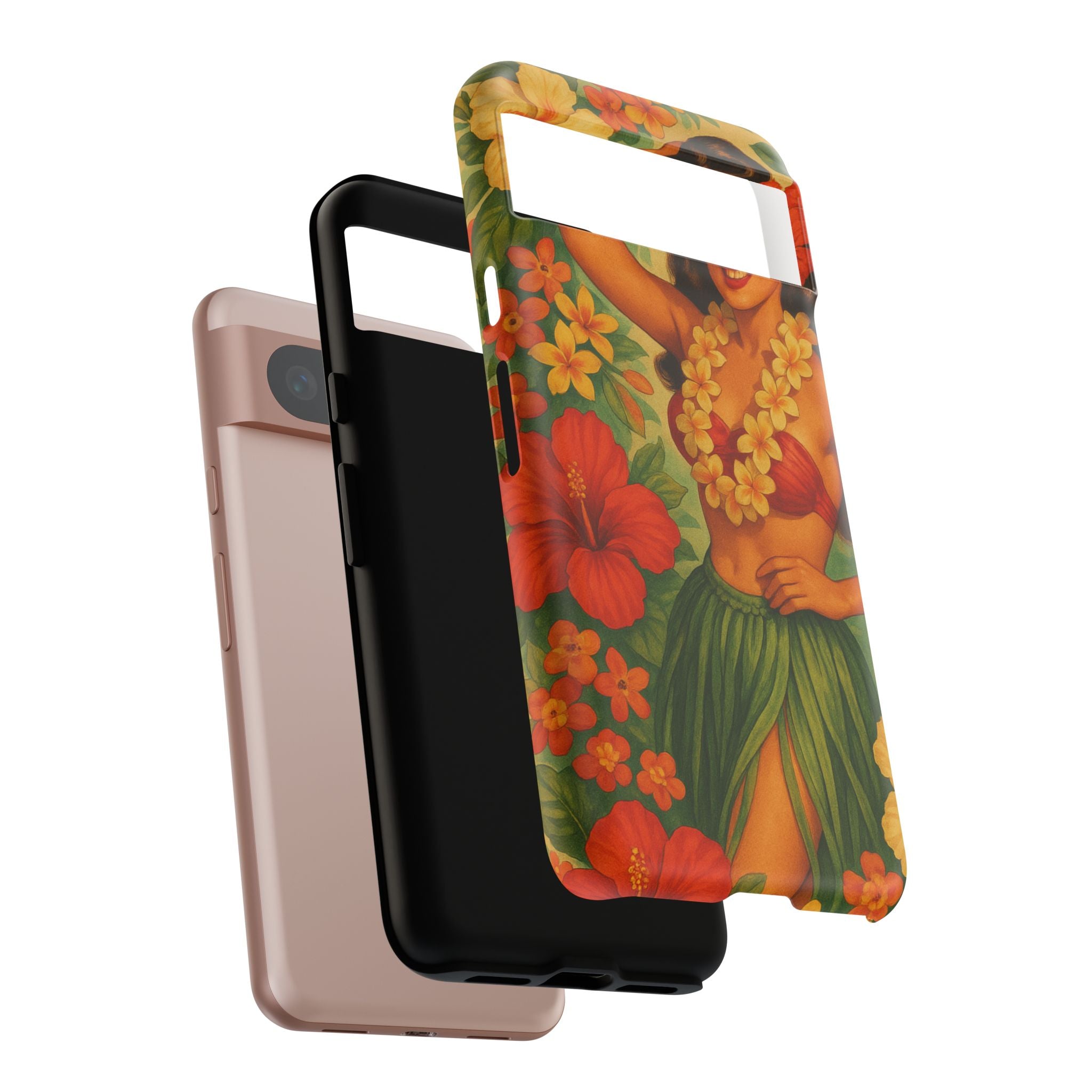 “Vintage Hula Bloom” Phone Case