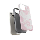 "The Classic Hibiscus"  Phone Case - Distressed Pink