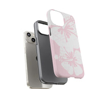"The Classic Hibiscus"  Phone Case - Distressed Pink