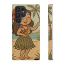 "Little Hula Girl" Phone Case