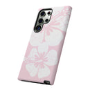 "The Classic Hibiscus"  Phone Case - Distressed Pink
