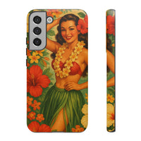 “Vintage Hula Bloom” Phone Case
