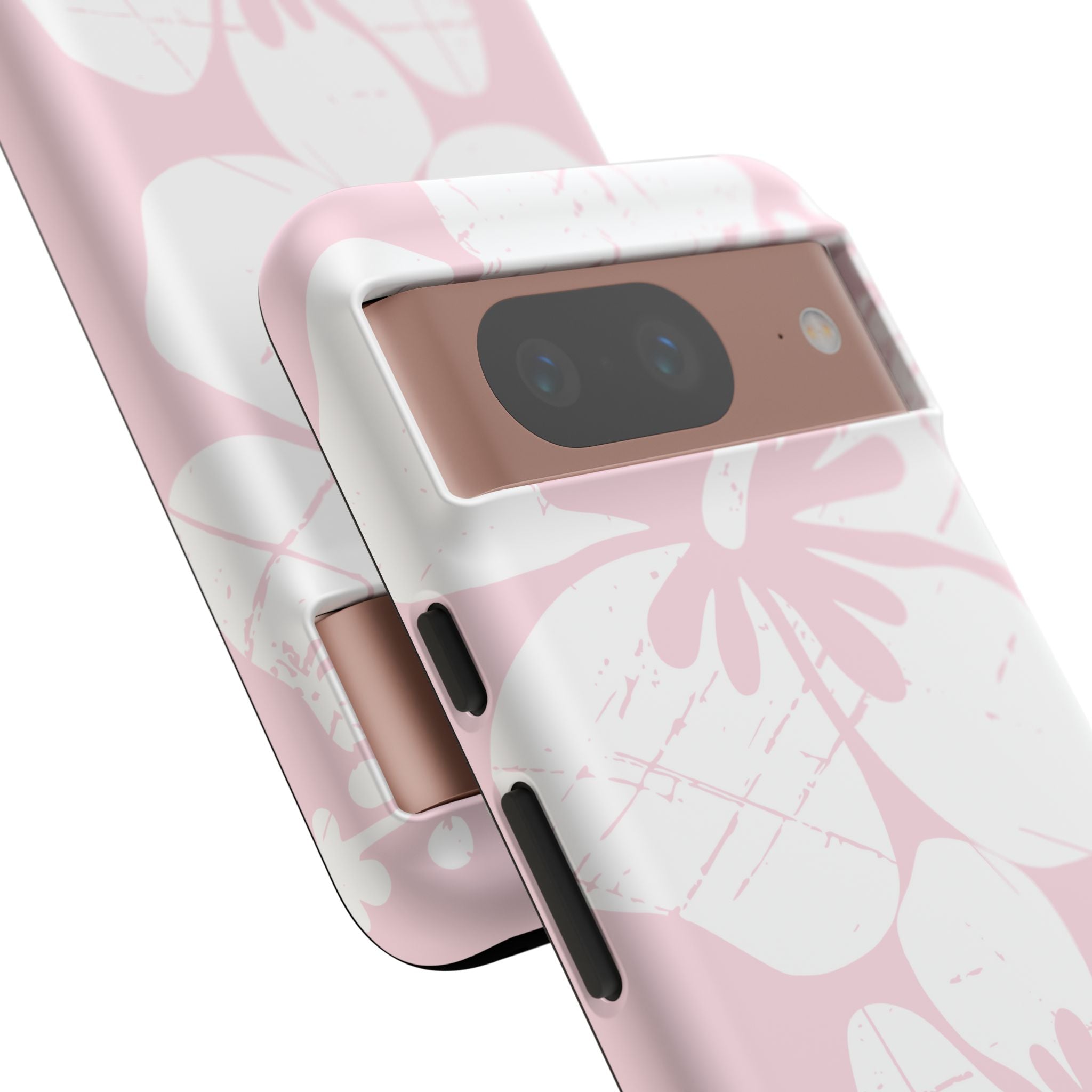 "The Classic Hibiscus"  Phone Case - Distressed Pink