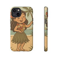 "Little Hula Girl" Phone Case