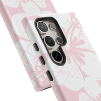 "The Classic Hibiscus"  Phone Case - Distressed Pink