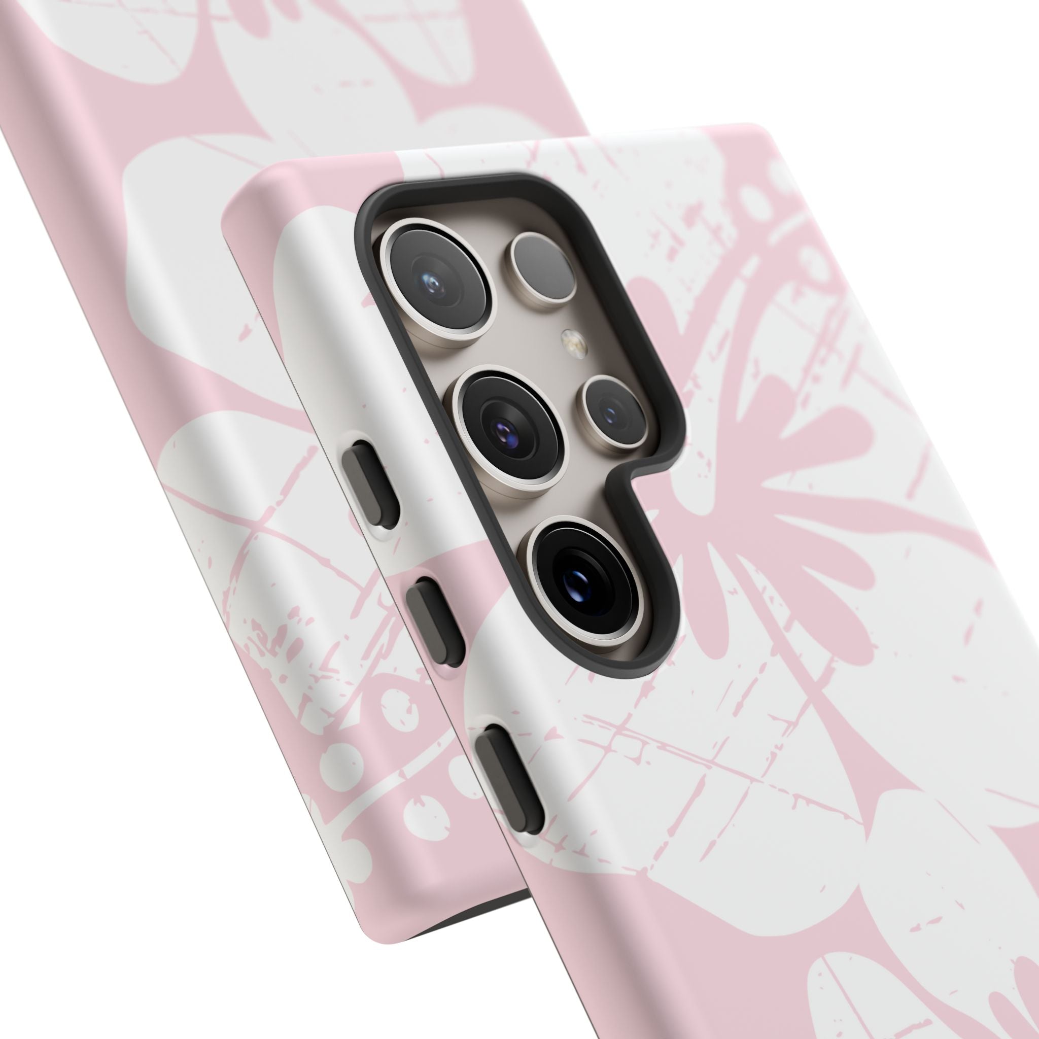 "The Classic Hibiscus"  Phone Case - Distressed Pink