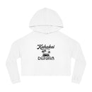 "Kahakai California Vibes" Cropped Hoodie Sweatshirt