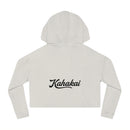 "Kahakai California Vibes" Cropped Hoodie Sweatshirt