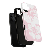 "The Classic Hibiscus"  Phone Case - Distressed Pink