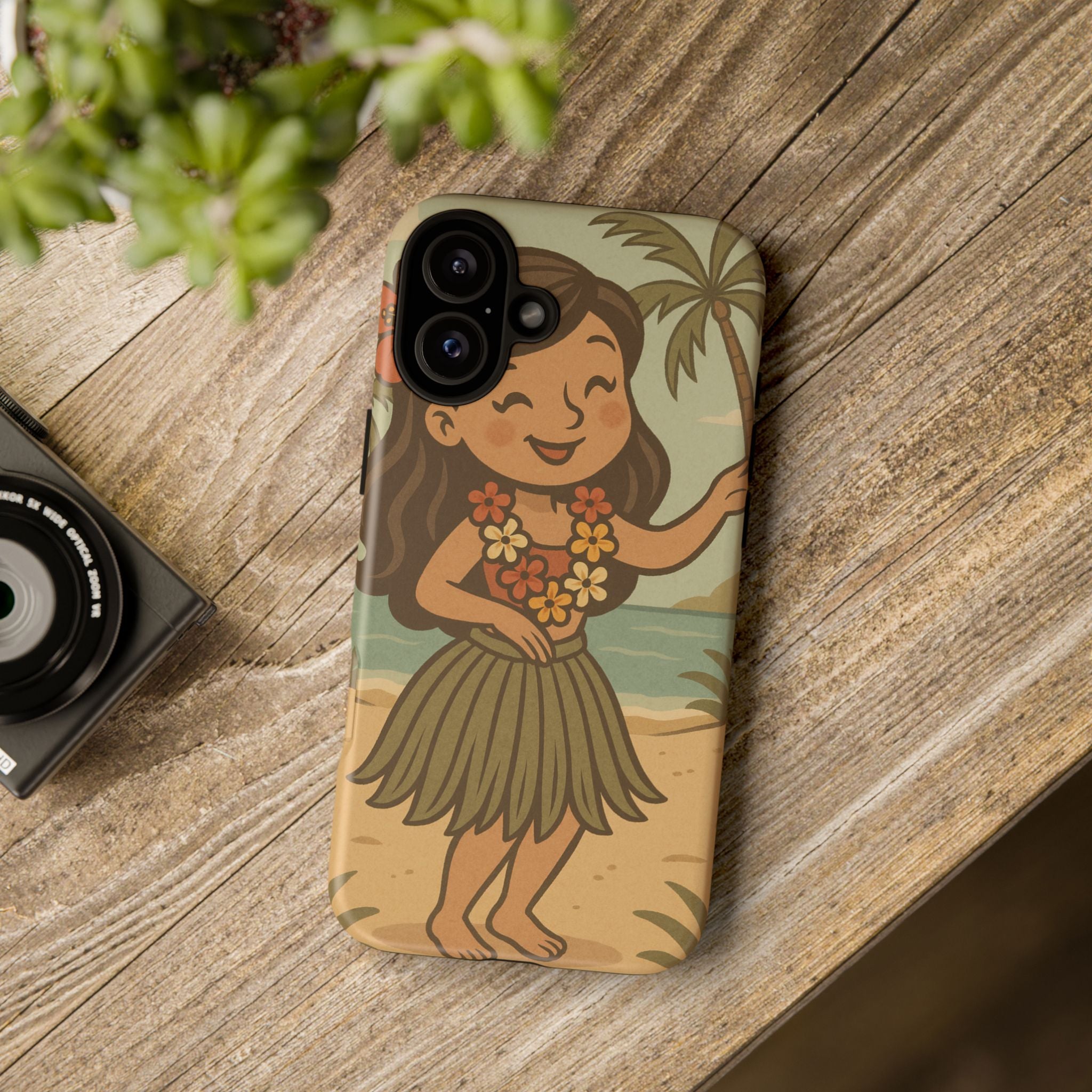 "Little Hula Girl" Phone Case