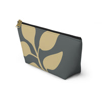 "lau" Accessory Pouch w T-bottom