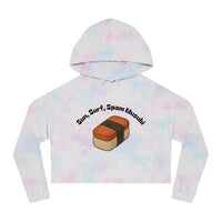 Sun, Surf, Spam Musubi Cropped Hoodie Sweatshirt