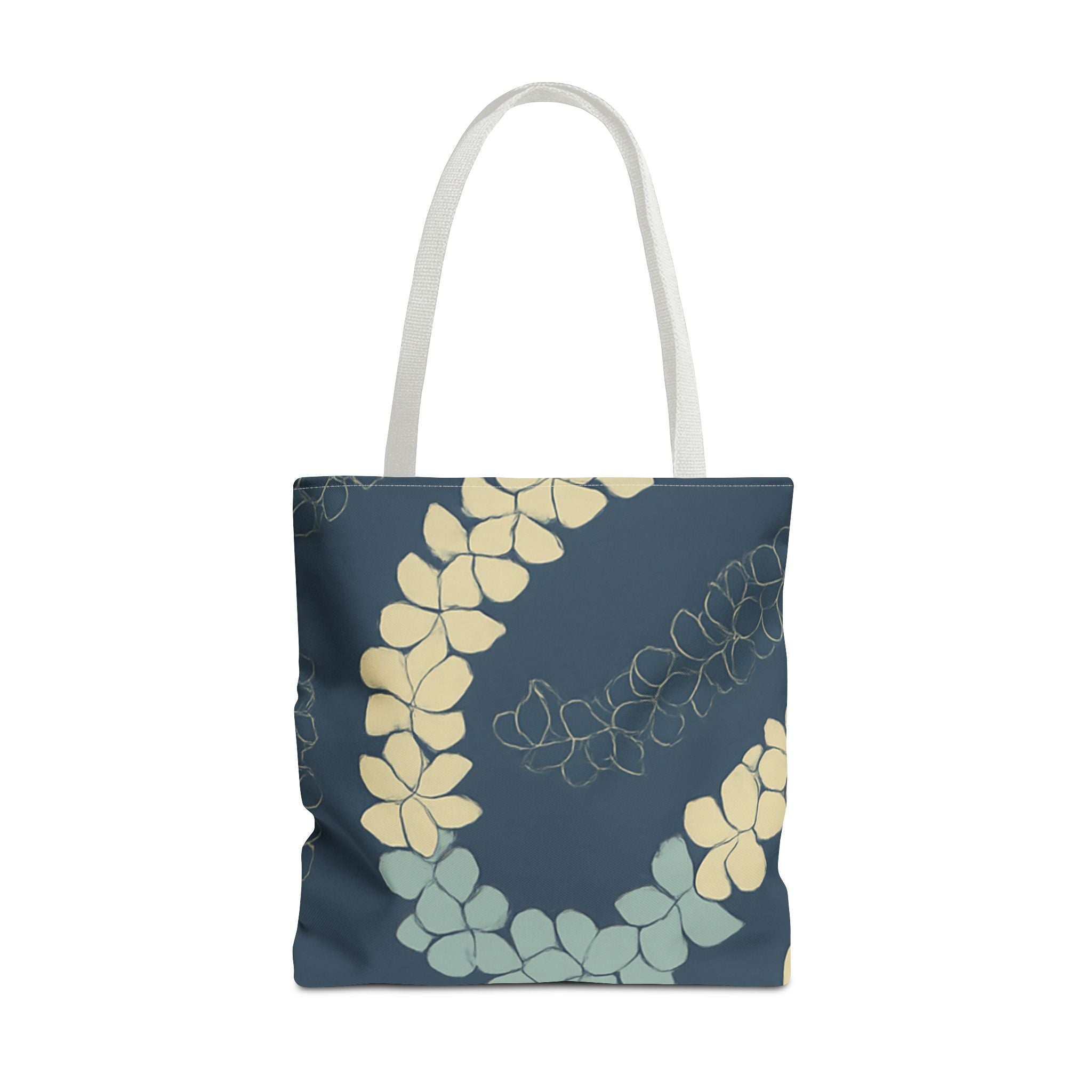 Kahakai Puakenikeni Tote Bag - Ocean Tones