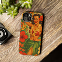 “Vintage Hula Bloom” Phone Case