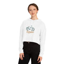 Kahakai Bicycle Cropped Hoodie Sweatshirt