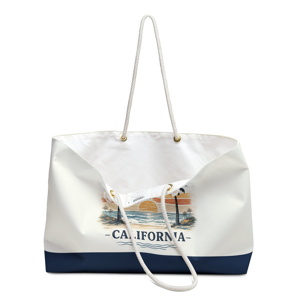 Life Is Better in California Weekender Bag — Beach Travel Tote